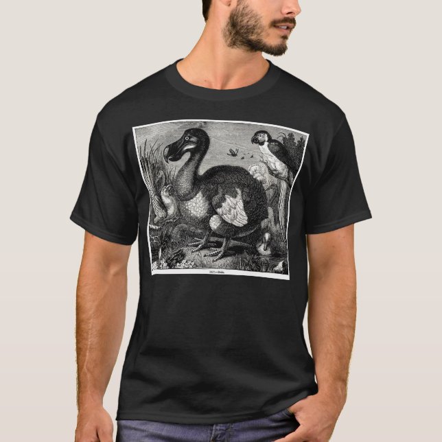 T-shirt Copie d'antiquité de dronte (Devant)
