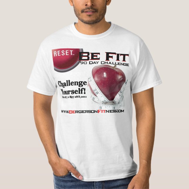 T-shirt Copie de BeFitChallengeTShirt (Devant)