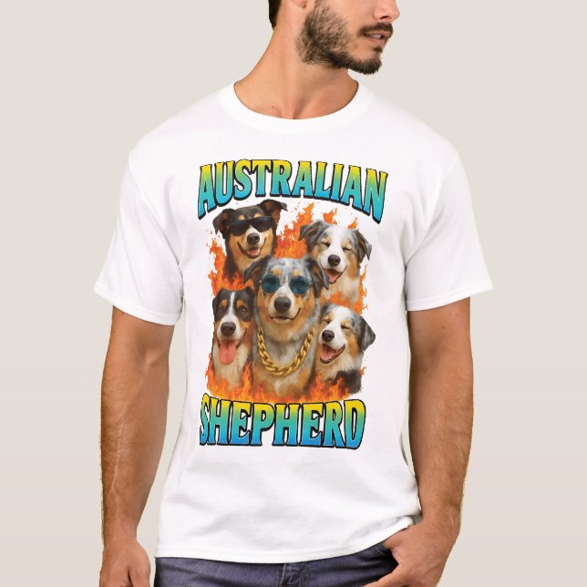 T-shirt Copie de Berger Australien (Devant)