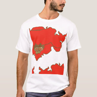 T-shirt copie de bloc de pavot et de ciel