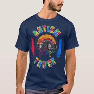 T-shirt Copie de camion Autism Mega