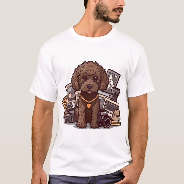 T-shirt Copie de Caniche (Devant)