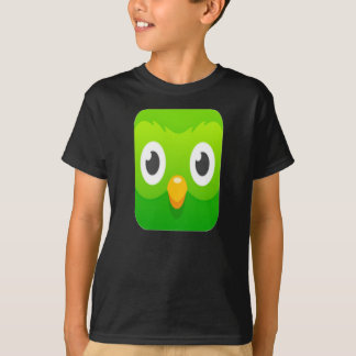 T-shirt Copie de copie de l'autocollant Duolingo