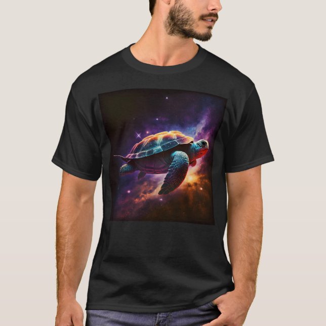 T-shirt Copie De Copie De Space Turtle (Devant)