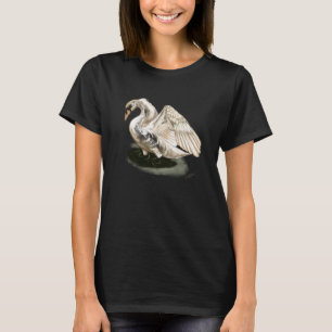 T-shirt Copie de cygne sur l'habillement américain