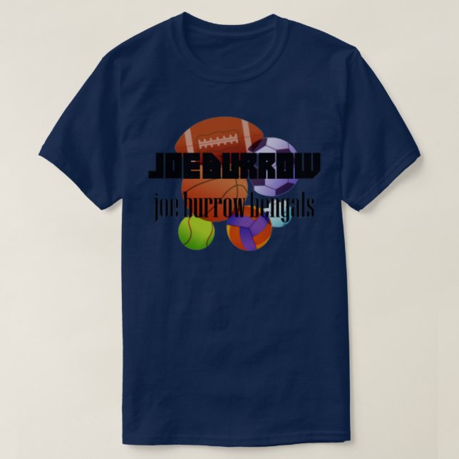 T-shirt Copie de joe burrow joe burrow bengals 1 (Design devant)