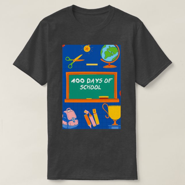 T-shirt Copie de jours d'école jours d'école smarte (Design devant)