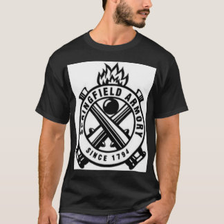 T-shirt Copie de l'autocollant d'armure Springfield