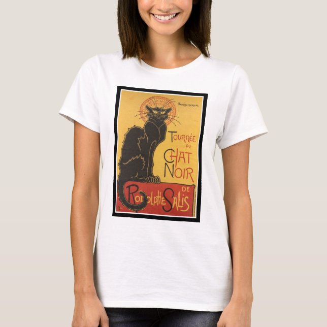 T-SHIRT COPIE DE LE CHAT NOIR (Devant)
