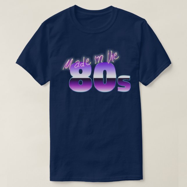 T-shirt Copie de Made dans les années 80 (Design devant)