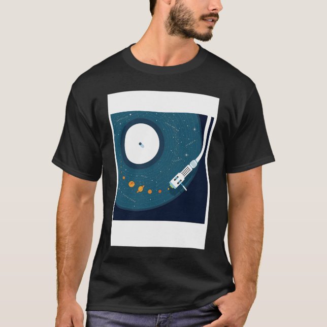 T-shirt Copie De Son Cosmologique (Devant)