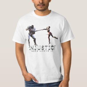 T-shirt Copie d'écran : Cyborg contre Harley