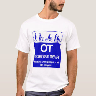T-shirt Copie du bleu 1 de chemise d'OT