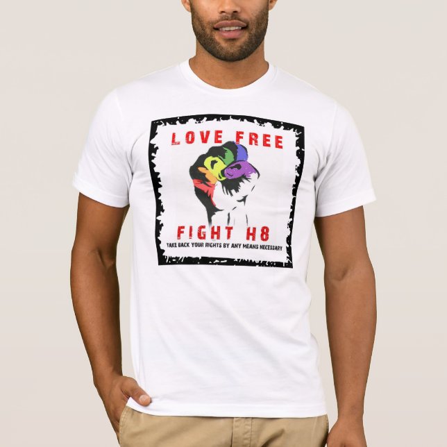 T-shirt copie du combat h8 (Devant)