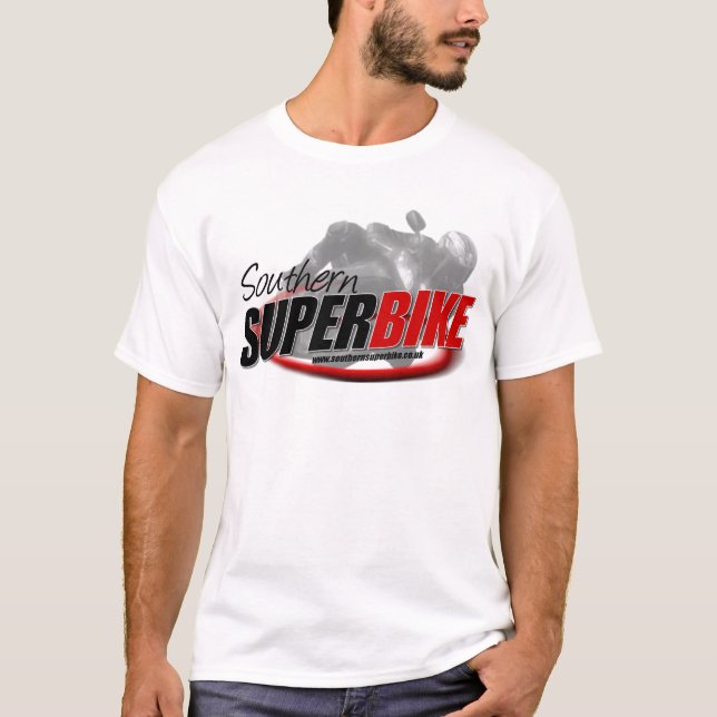 T-shirt Copie du sud d'avant de chemise du Superbike "T" (Devant)