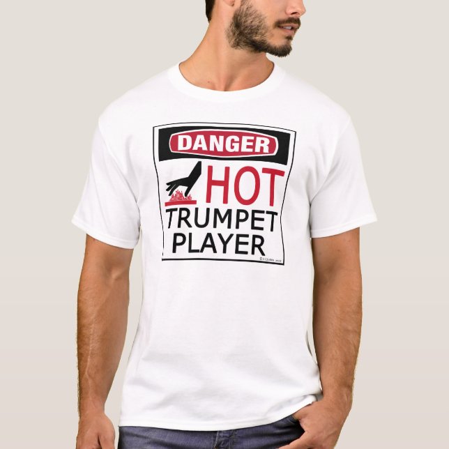 T-shirt Copie Hot Trumpet Player (Devant)