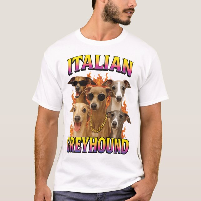 T-shirt Copie Lévrier Italien (Devant)