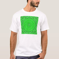 Copie occidentale verte d'écharpe de Bandana de