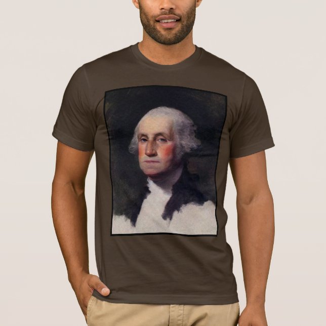 T-shirt Copier Anthaeneum George Washington, Gilbert Stuar (Devant)