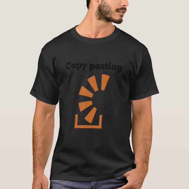 T-shirt Copier le développeur logiciel de codeur de progra (Devant)