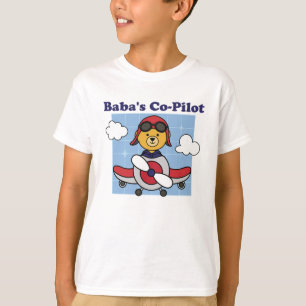 T-shirt Copilote de Baba - avion mignon