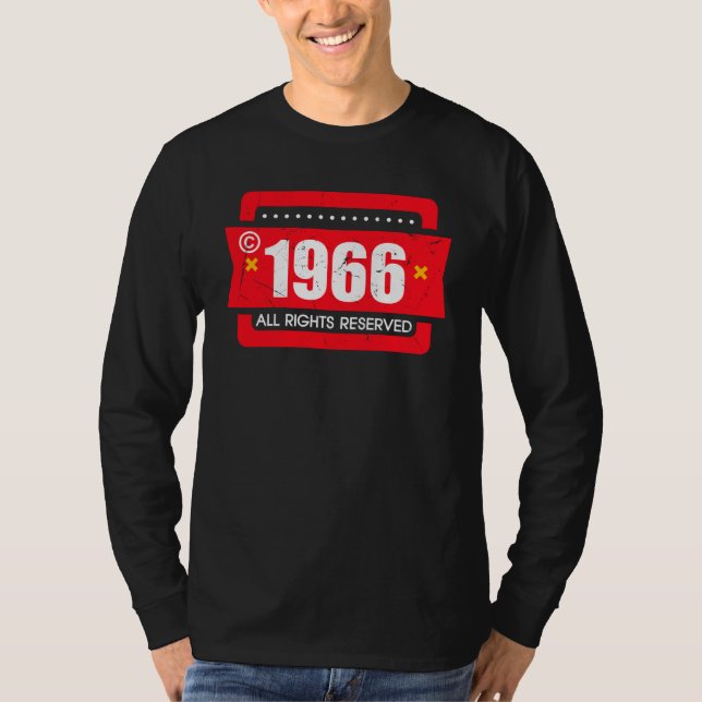 T-shirt Copyright 1966 All Rights Reserve (Devant)