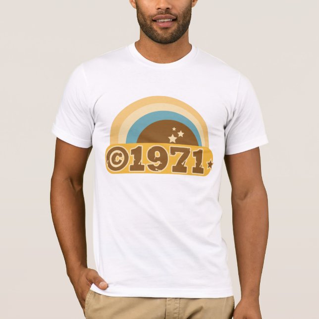 T-shirt Copyright 1971 (Devant)