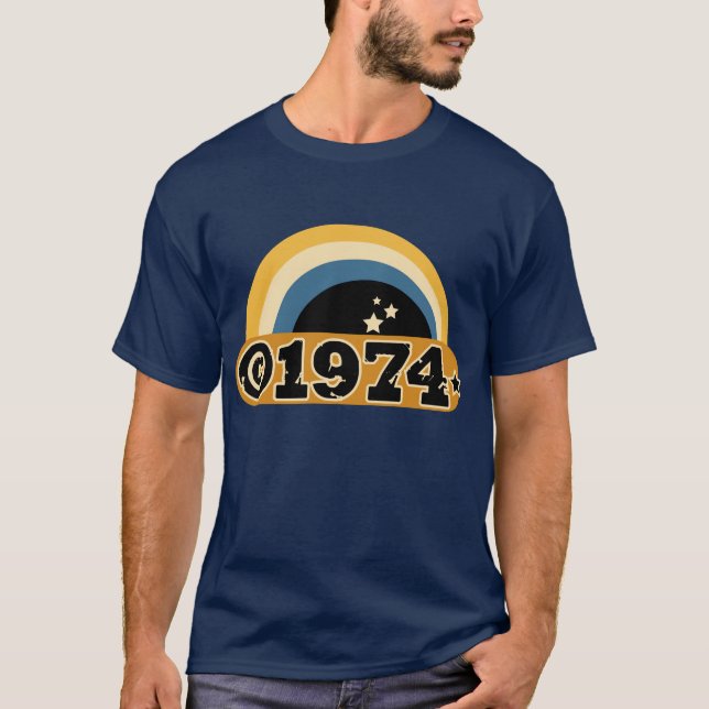 T-shirt Copyright 1974 (Devant)