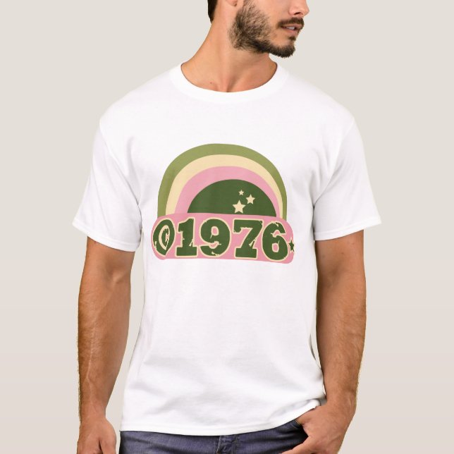 T-shirt Copyright 1976 (Devant)
