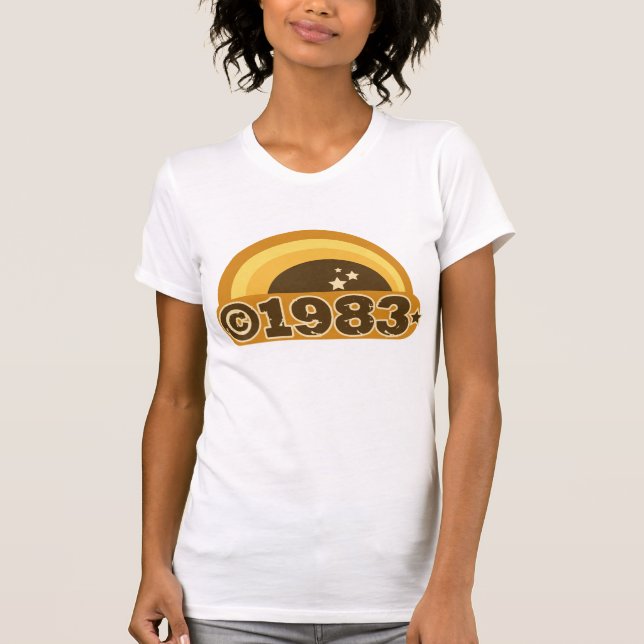 T-shirt Copyright 1983 (Devant)