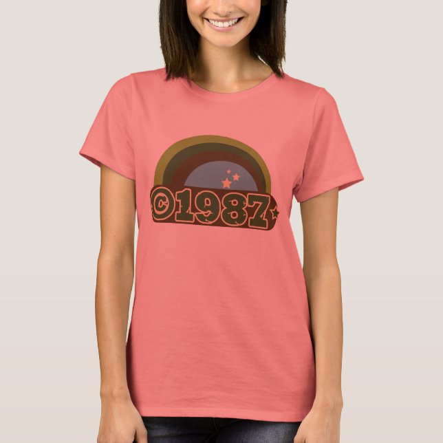 T-shirt Copyright 1987 (Devant)