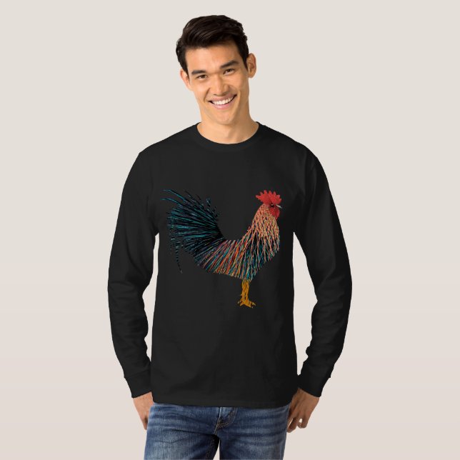 T-shirt Coq (Devant entier)
