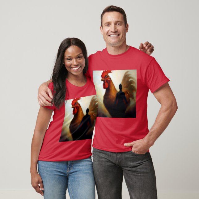 T-shirt Coq animal Spirit 2 (Unisexe)
