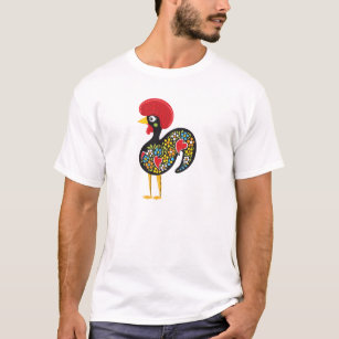 T-shirt Coq célèbre de Barcelos Portugal Nr. 07
