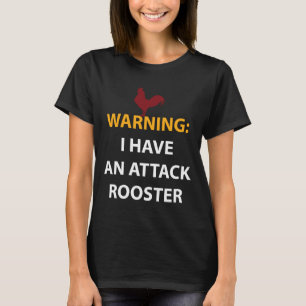 T-shirt Coq d'attaque de sacs de poulet