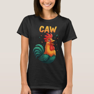 T-shirt Coq de ferme animal de ferme drôle amateur de bass