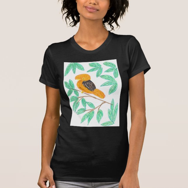 T-shirt Coq de roche péruvien (Rupicola peruvianus) (Devant)
