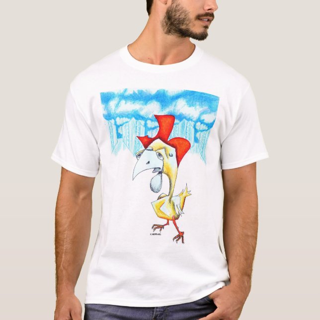 T-shirt "Coq de ville " (Devant)