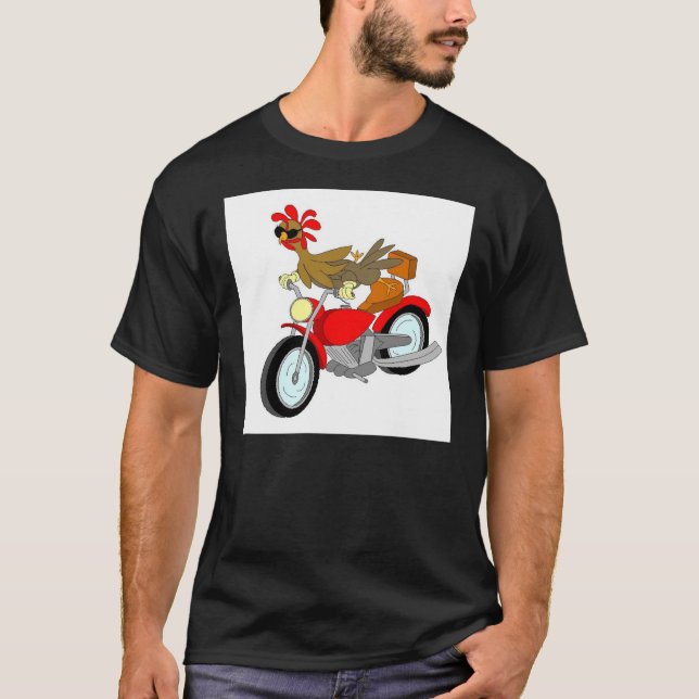 T-shirt coq d'équitation (Devant)