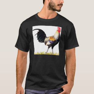 T-shirt Coq d'or d'Américain de Duckwing