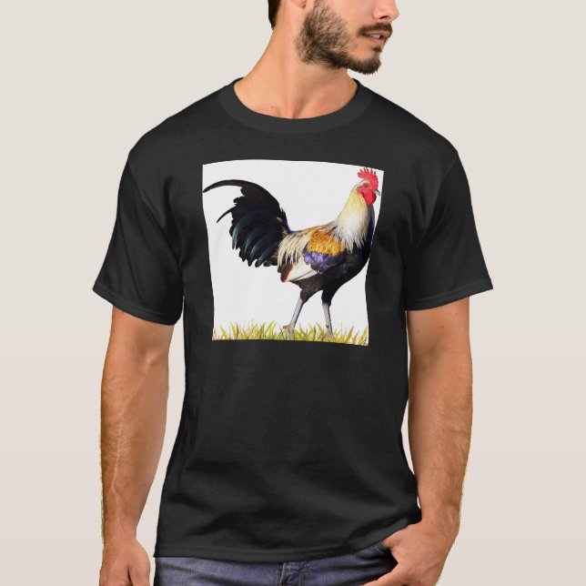 T-shirt Coq d'or d'Américain de Duckwing (Devant)