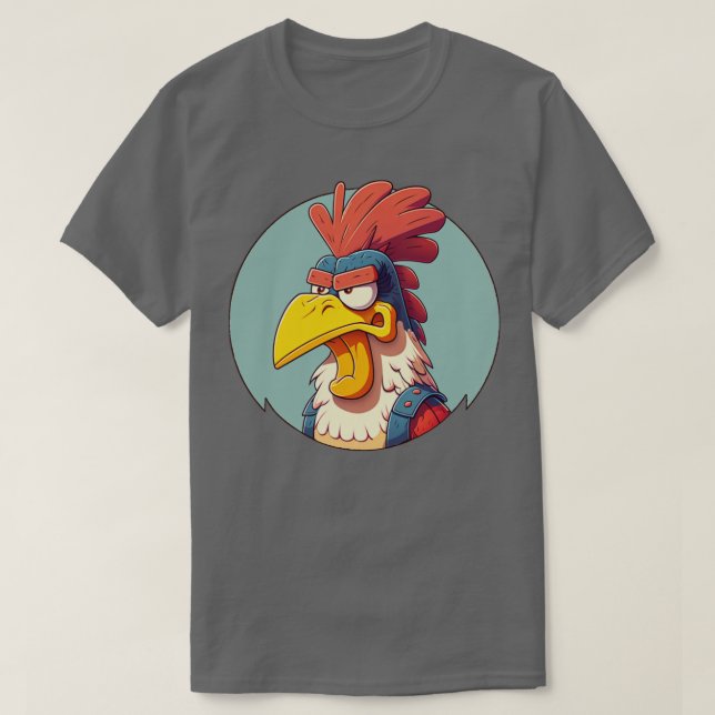 T-shirt coq dur (Design devant)