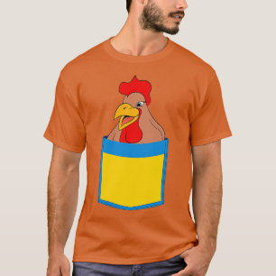 T-shirt Coq Fermier Amoureux des animaux Ferme Oiseau Cute