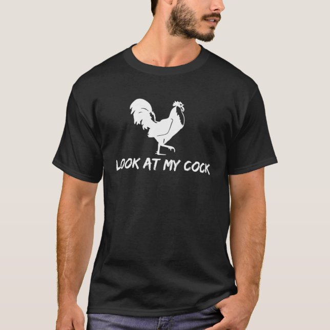 T-shirt Coq Pour Les Agriculteurs (Devant)