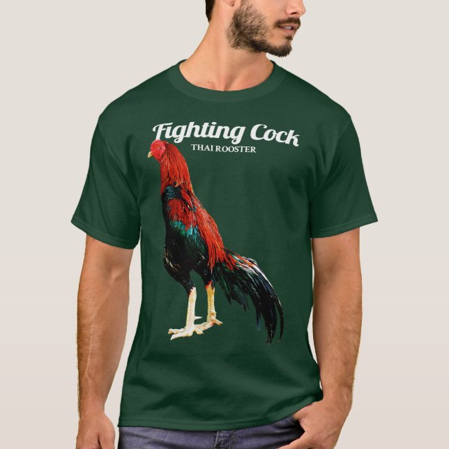 T-shirt Coq Thaïlandais (Devant)
