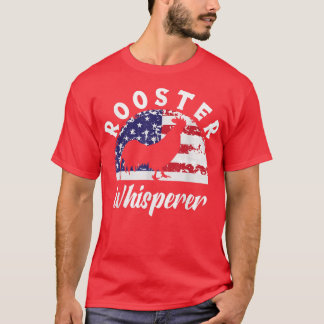 T-shirt Coq Whisperer ferme coq Lover de poulet Farme