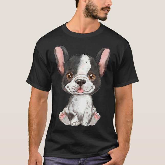 T-shirt Coque de chien de Boston Terrier Coque pour Samsun (Devant)
