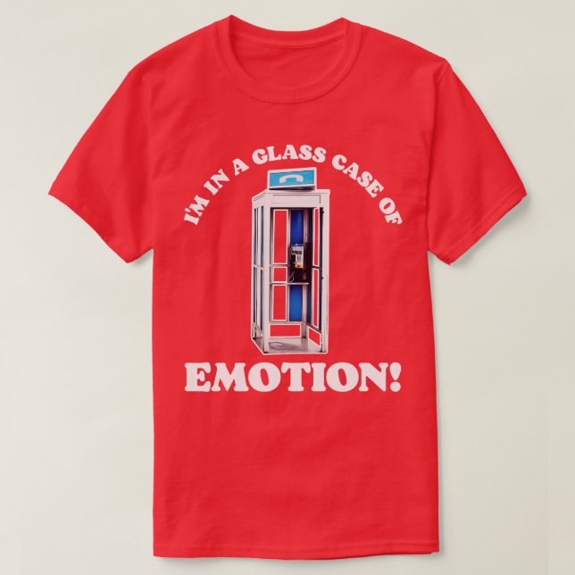 T-shirt Coque de verre d'émotion (Design devant)