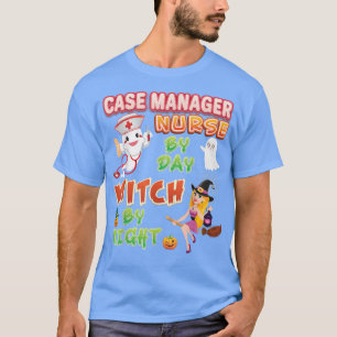 T-shirt Coque Manager Infirmière par jour sorcière de nuit