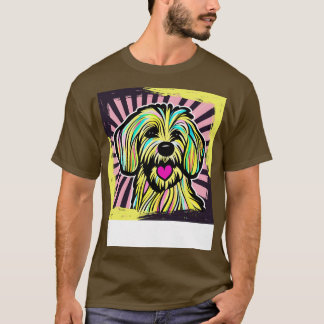 T-shirt coquelet coloré
